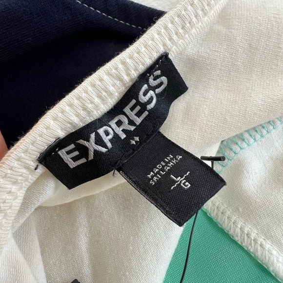 Express Colorblock Dress - Picture 3 of 5